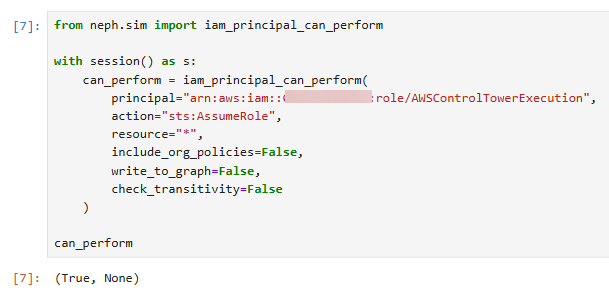 PassRole simulation
