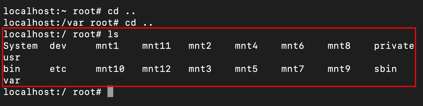 Using SSHRD to ssh as root and mount the filesystem preboot